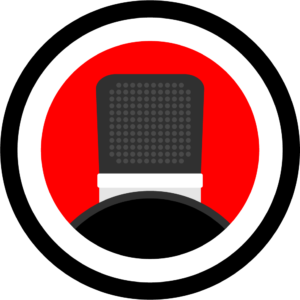 Icone microphone studio avec filtre anti-pop