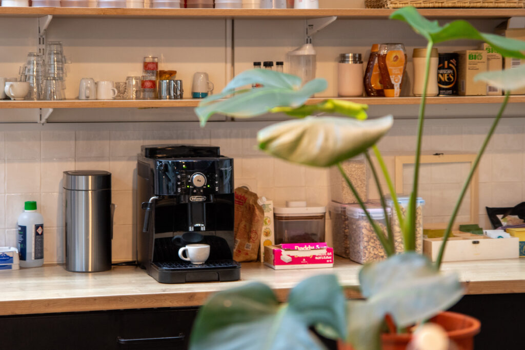 Cuisine espace détente studio d'enregistrement Paris